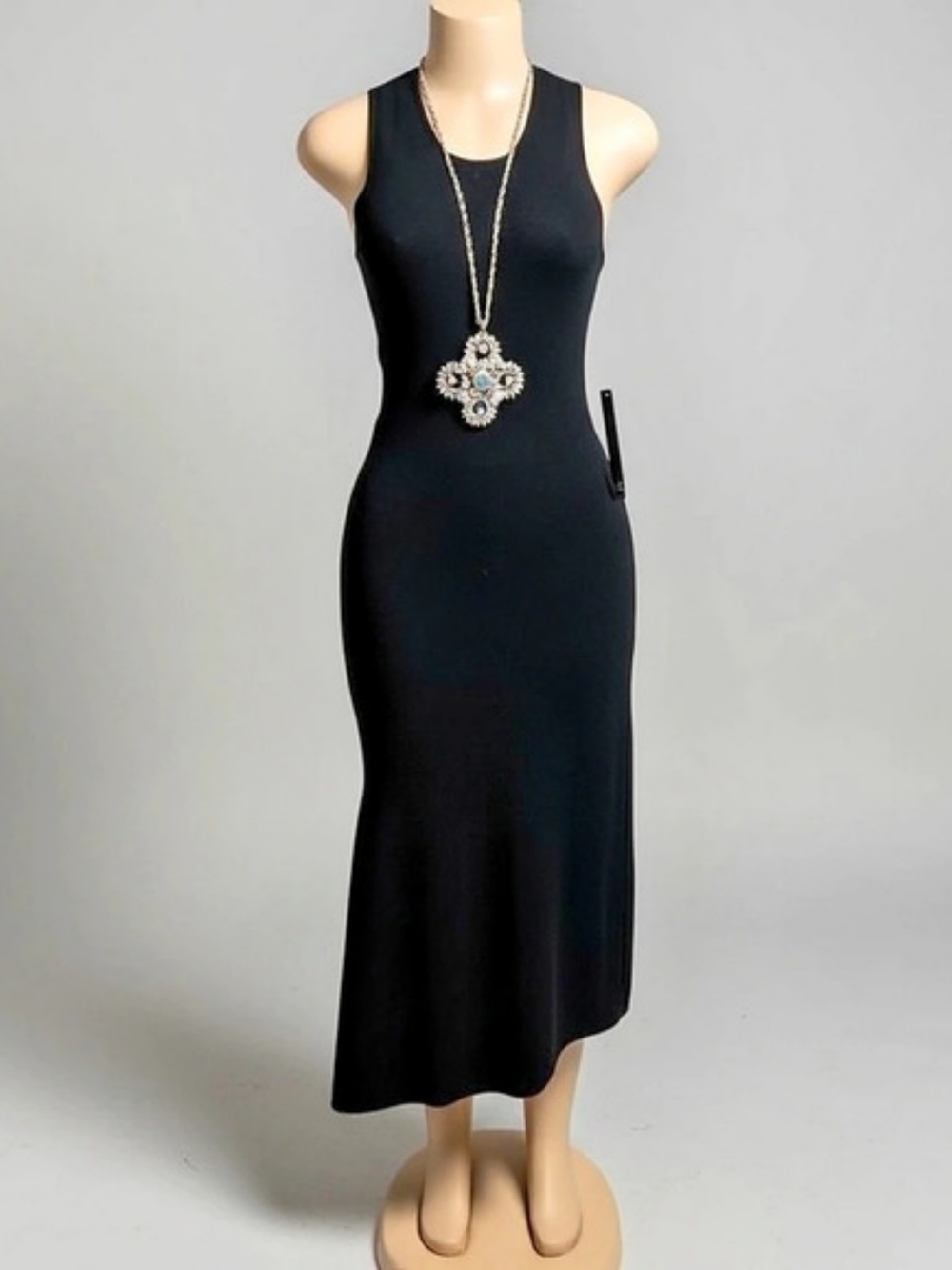 Nicole Miller NY Navy Midi Dress NWT Size M.
